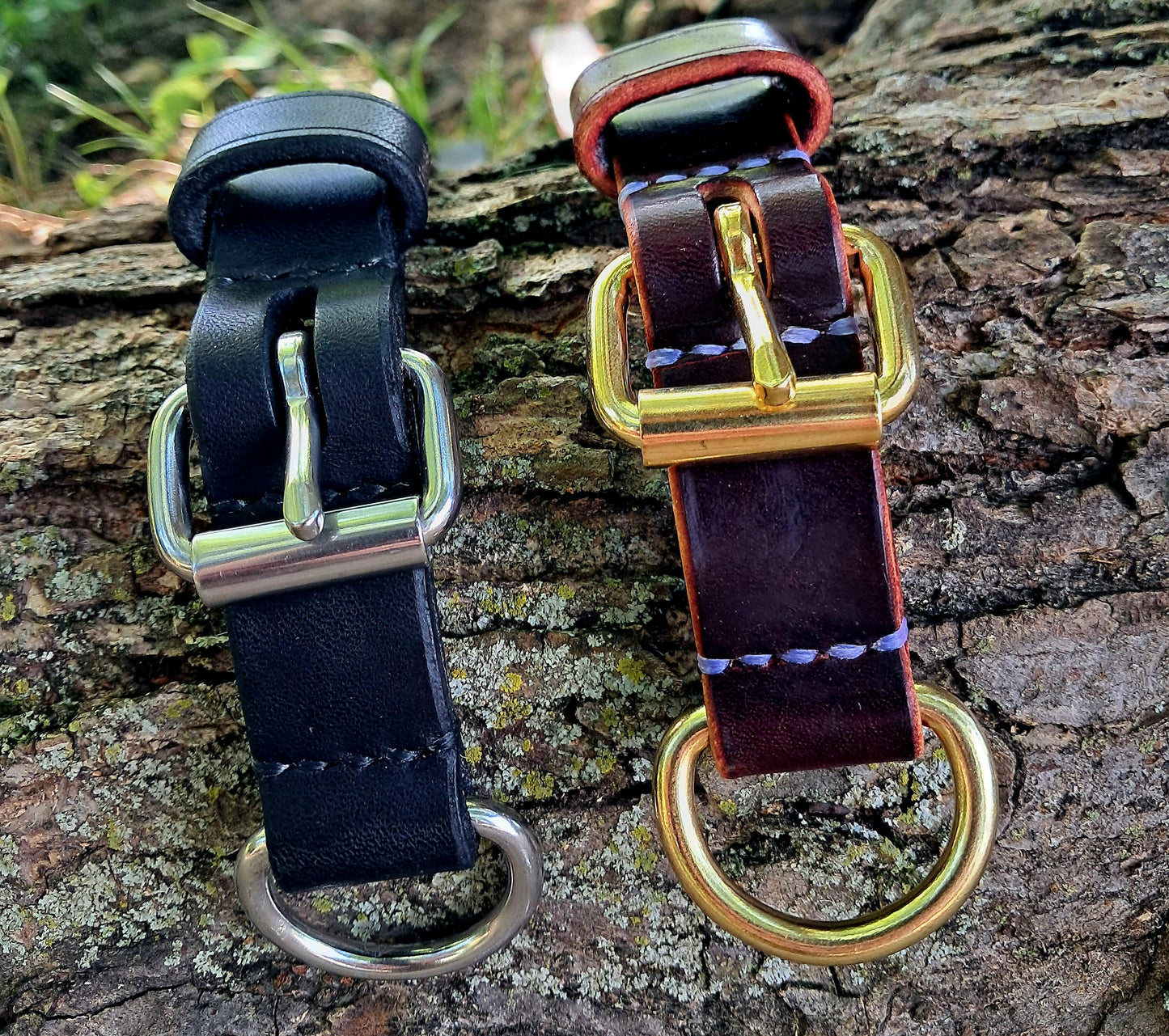 Harness Leather Pet Collar