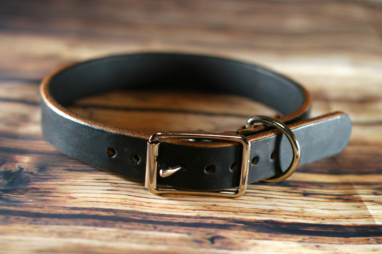 1 inch Latigo Dog Collar